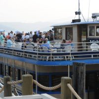 Chief Architect customers enjoying a lake cruise on Lake Coeur d'Alene in Idaho.
