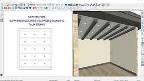 Sloped Soffits & Coffered Ceiling Soffits