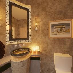 Powder Room design by Lori Carroll.