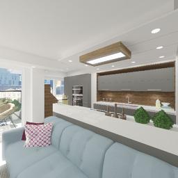 Small kitchen design by Martin Desousa.