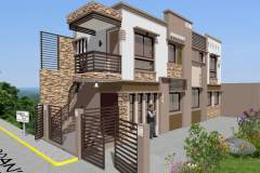 Apartment complex  design in the Philippines.