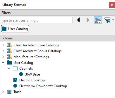 Cabinet placed into a nested folder