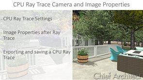 Ray Tracing - CPU Camera Settings